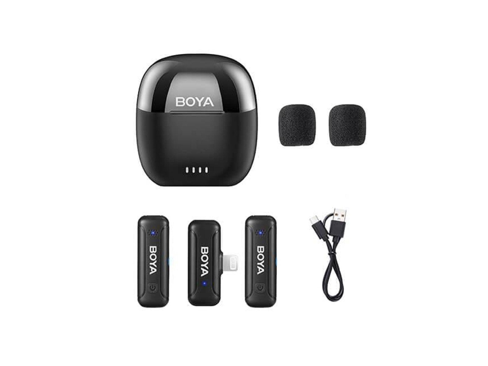 BOYA Wireless 2.4GHz Microphone x2 BY-WM3T-D2 Lightning BOYA Wireless 2.4GHz Microphone x2 BY-WM3T-D2 Lightning